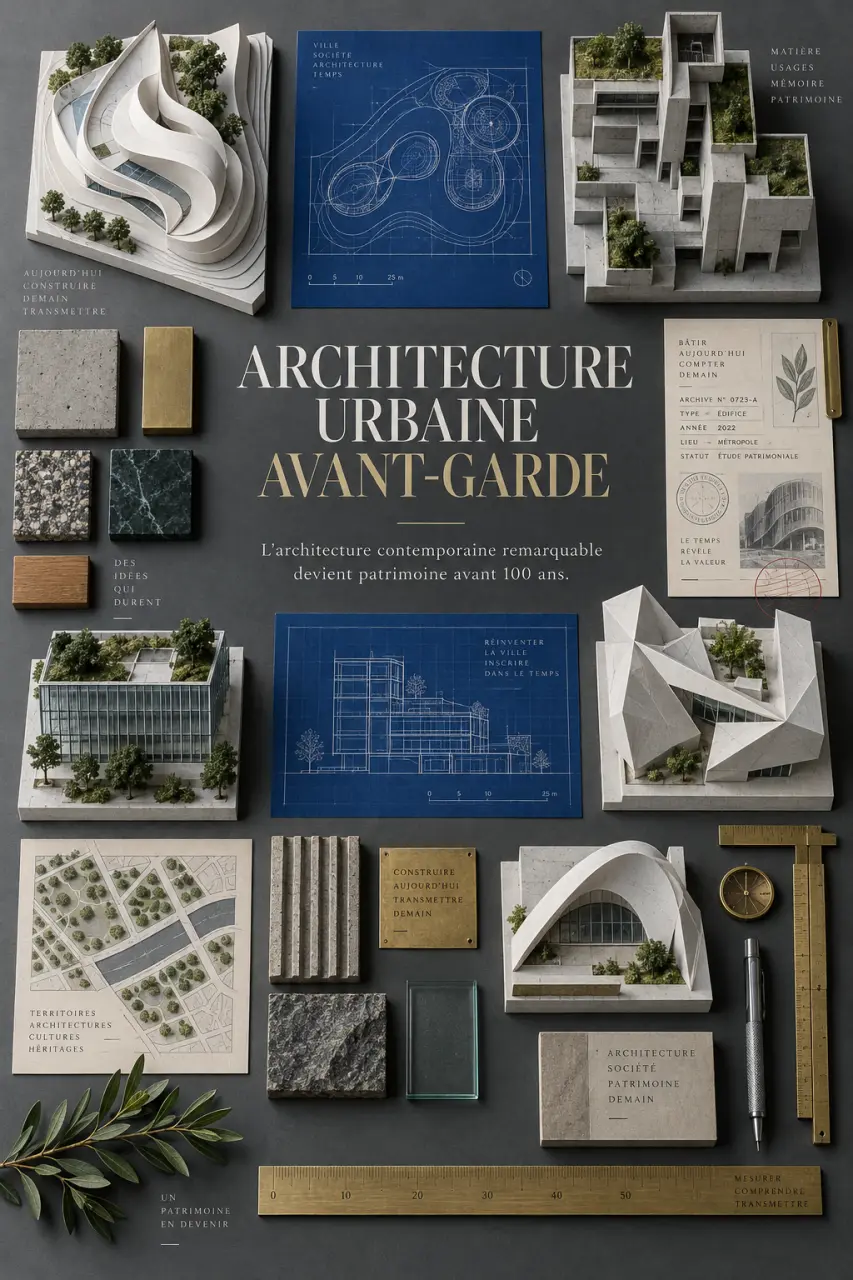 L’architecture contemporaine remarquable devient patrimoine avant 100 ans