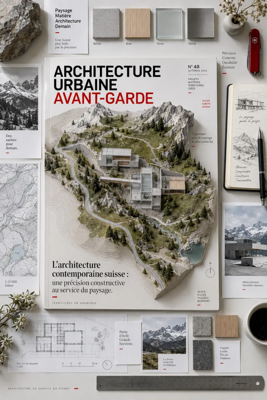 L’architecture contemporaine suisse : une précision constructive au service du paysage