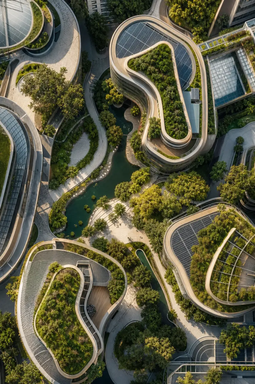 Architecture organique : comment concevoir des bâtiments en symbiose avec la nature