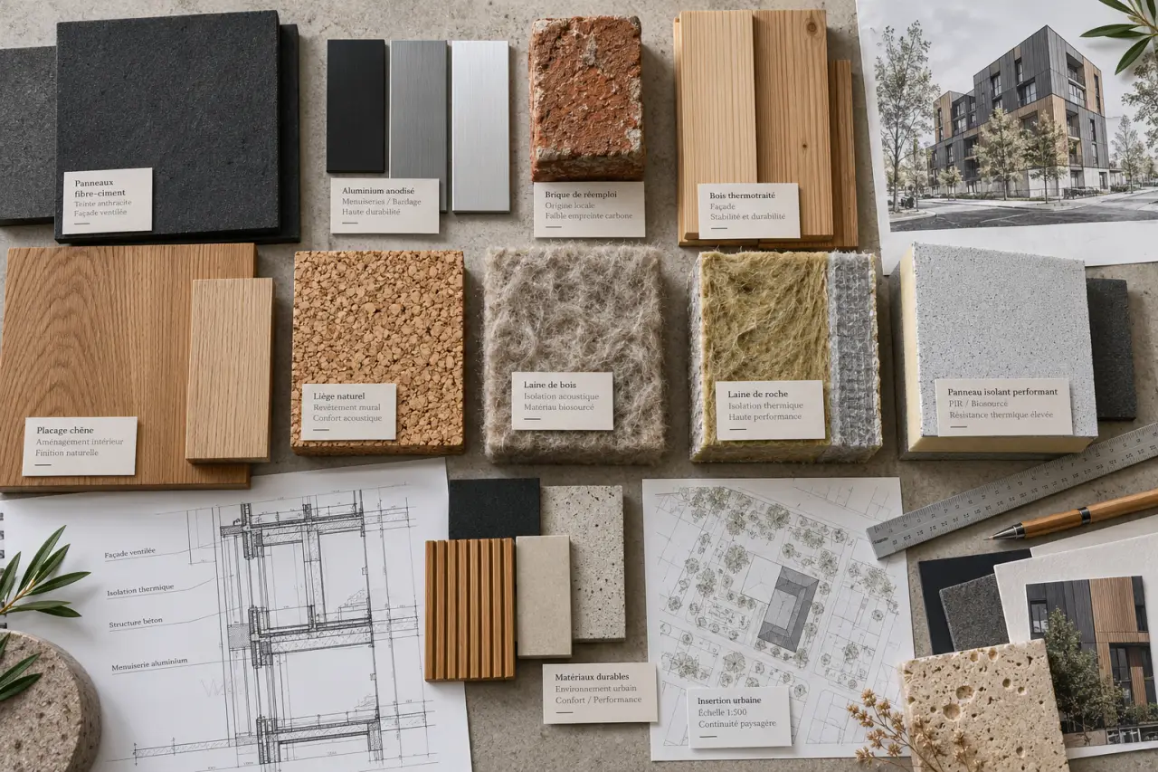 Quel matériau moderne choisir ? Façade durable, intérieur chaleureux et isolation