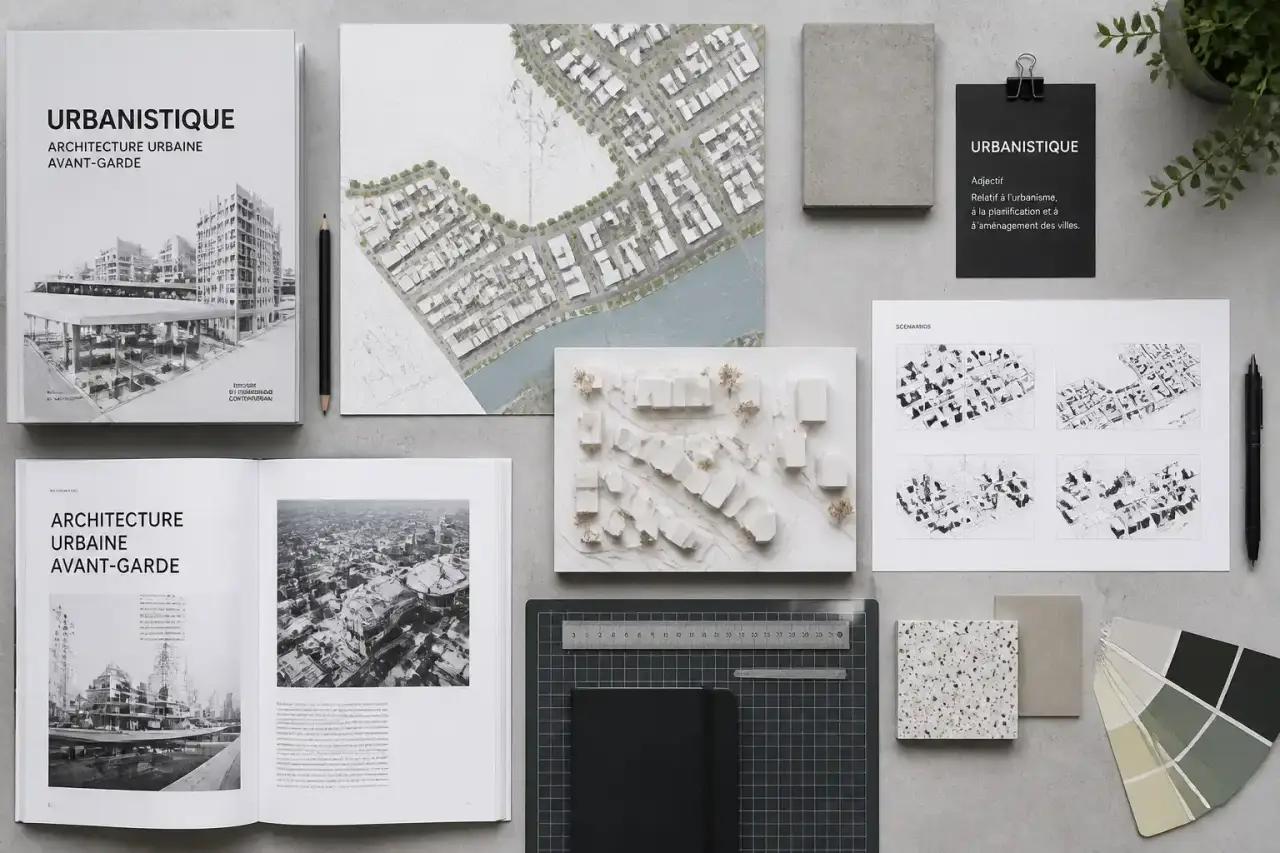 Urbanistique : adjectif technique lié à l’urbanisme, pas un nom