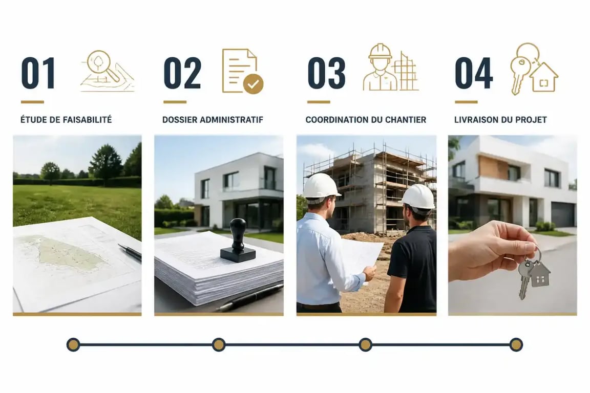 Conception immobilière : les grandes étapes d’un projet immobilier, de la faisabilité à la livraison