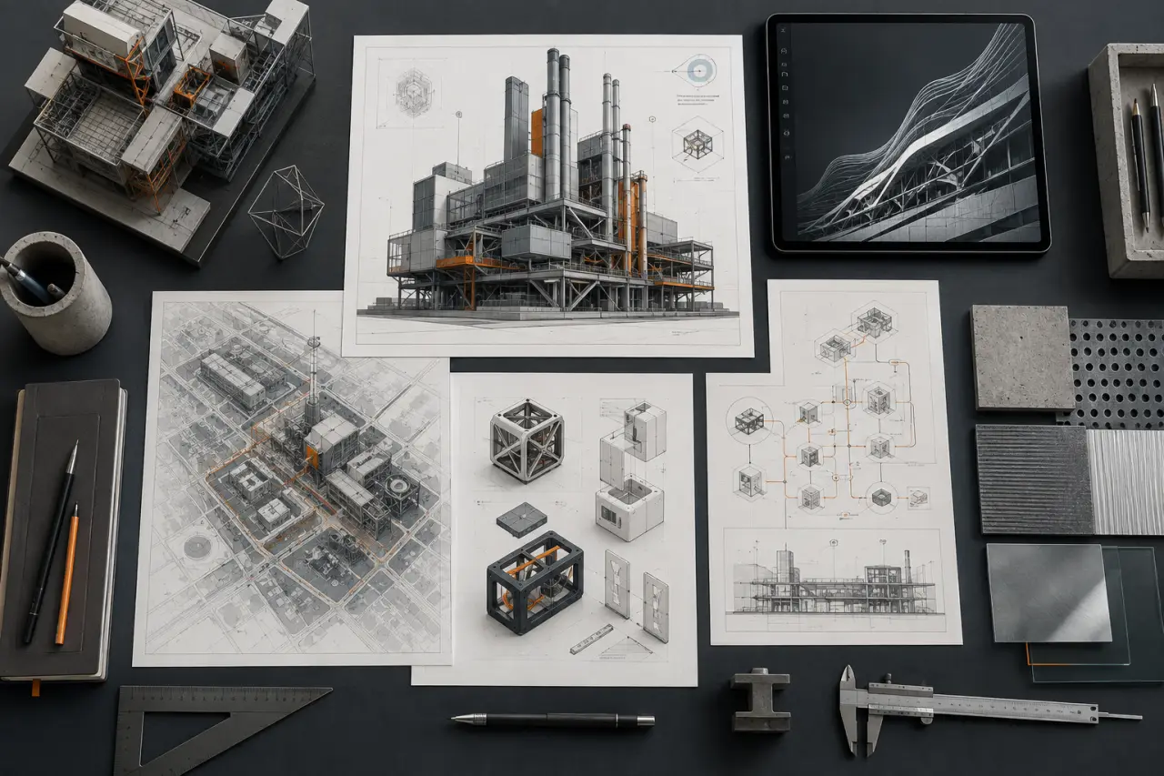Architecte industriel : bâtiment, produit ou système, un rôle qui change selon le projet