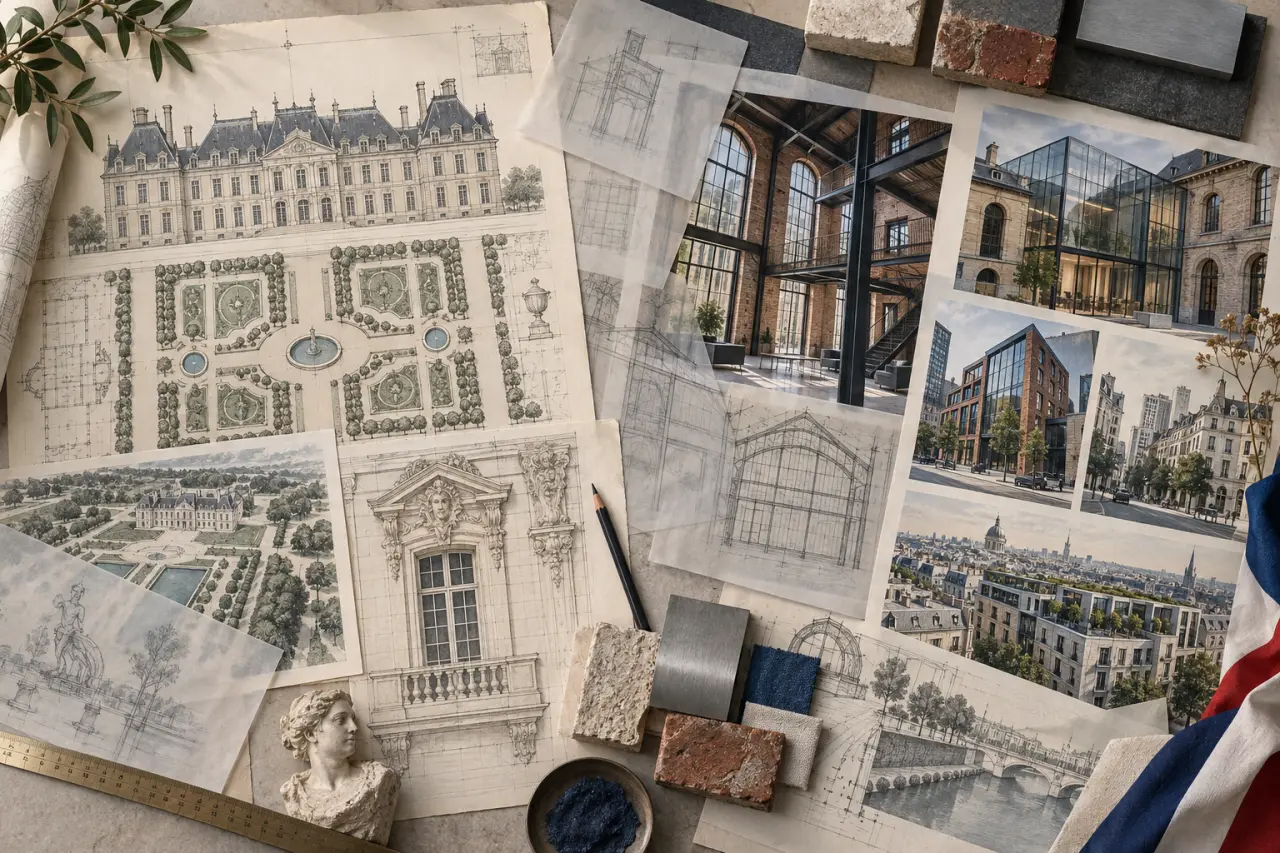 Architecte français célèbre : des châteaux classiques aux bâtiments réhabilités