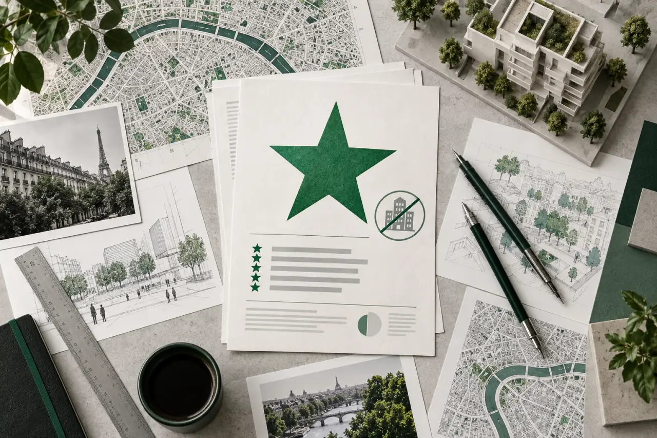 Green Star à Paris : le système de notation des papiers n’est pas une certification immobilière